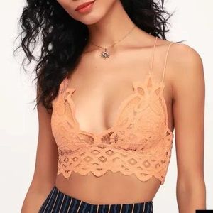 Free people orange adella bralette